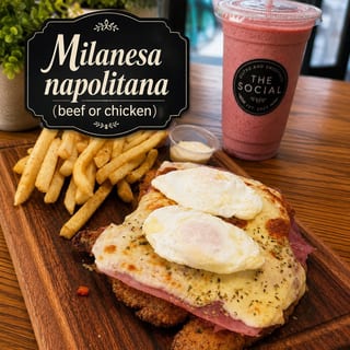 Milanesa Napolitana Beef
