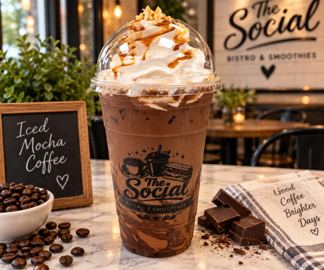 Mocha Iced Coffee.